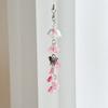 Kawaii Design Wind Chime Pendant Orchid Bell Style Bead Phone Lanyard  Ornament Use