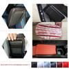 For Honda Civic 8th Gen Sedan 2006 - 2011 Black PU Leather with Sponge Car Accessories Center Console Lid Armrest Box Cover Trim