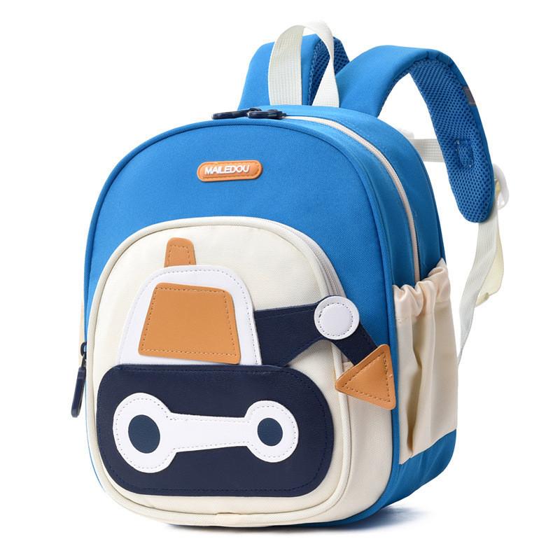 Adorable Cartoon Excavator Toddler Backpack For Boys And Girls Ages 1-6 Years