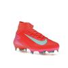 Nike Кроссовки унисекс Zoom Mercurial Superfly 10 Pro FG Mad Energy Pack Красный Уголь-Сияние Аврора-Зеленый HF9433-800