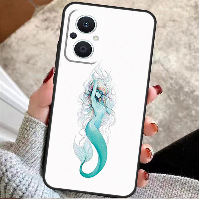 ЕДИНОРОГИ РУСАЛКИ Для OPPO Reno 14 10 11 12 13 Pro 7 8 Lite 8T 11F 12F 13F 14F OPPO Find X9 X8 X5 X6 Pro Чехол