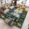 Modern Masonic Living Room Home Decoration Sofa Table Large Rug Bathroom Non-slip Floor Mat