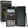 ROATEE Scientific Calculator Electronic Memo Pad with Calculator 417 Multifunctional Electronic Calculator 2in1 Natural Display 4 Line Display