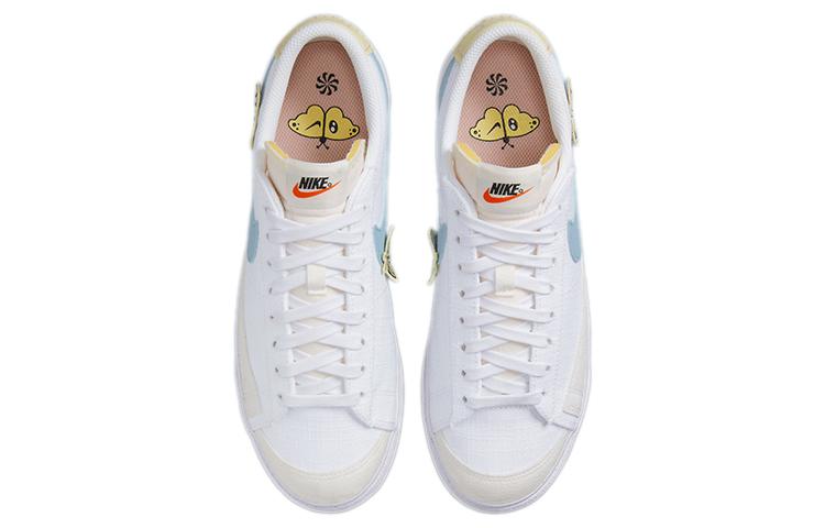 Nike Кроссовки Blazer Low на платформе Next Nature Boarder Blue Женские DJ6376-100