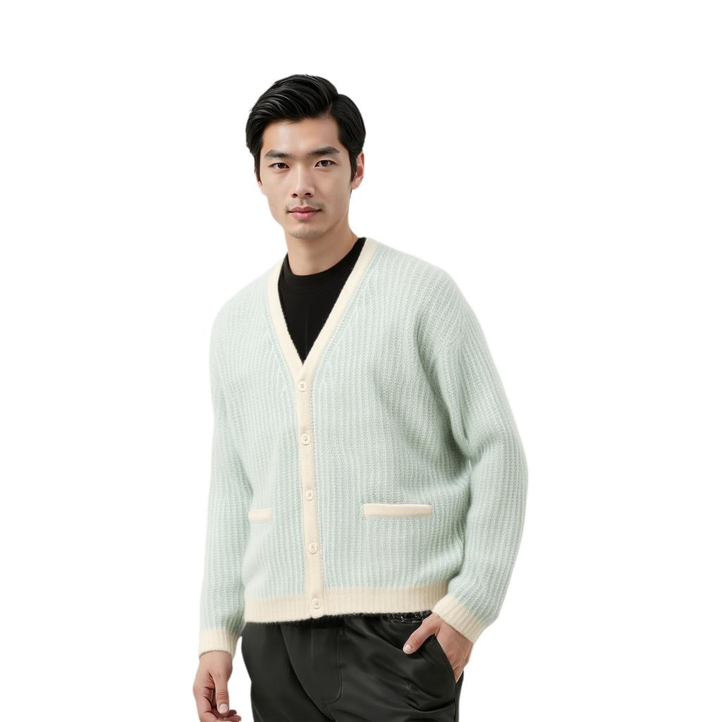 Supreme 2 Tone Mohair Cardigan Unisex SUP-SS25-134