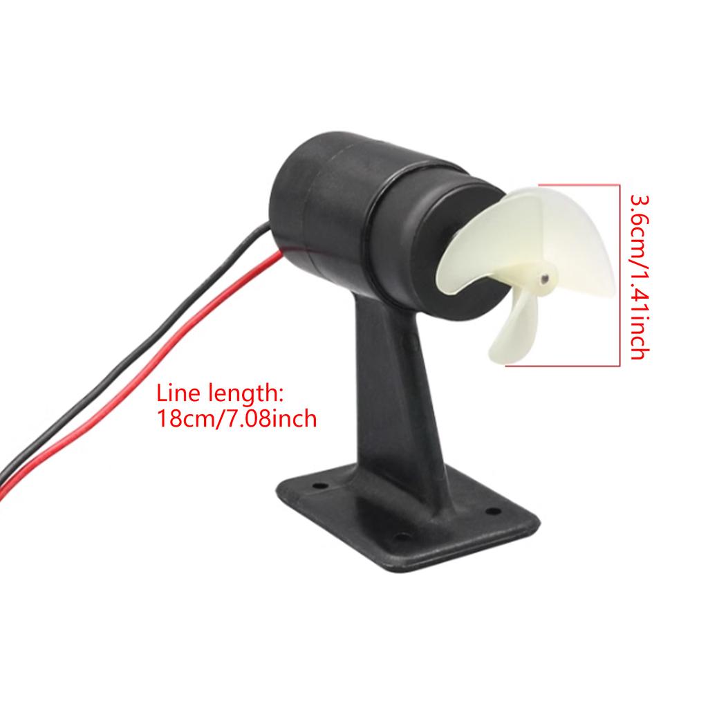 Мощный 80 Вт DC Подводный двигатель-движитель для моделей прикормочных корабликов 10-20 В 15 кг грузоподъемность