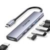 LENTION USB C Hub 100W PD Fast USB 4K USB To Converter Data Transfer Compatible with MacBook Pro iPhone 15 Plus Pro iPad Pro Surface Pro and More