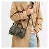 Coach Gotham 24 Съемный плечевой ремень Застежка-молния Покрытие из канваса Сумка-кроссбоди Тоут Средний Мужской Камуфляж Зеленый