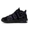 Nike Air More Uptempo GS Black Action Grape Kids Sneakers White Metallic-Gold DX5954-001