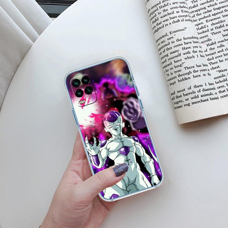 Dragon Ball Freeza Transparent Phone Case for Samsung Galaxy A04 A04S A14 A23 A34 A54 M23 M33 M52 M53