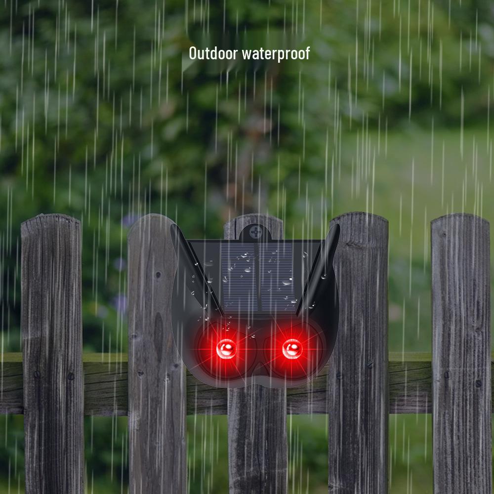 Дневной солнечный отпугиватель птиц: Звуковая и световая сигнализация для сада, пруда, рисового поля и отпугивания голубей