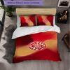 Girona FC Themed Bedding 3Pcs Duvet Cover Set Decorative Bed Linen For Teen Room Home Decoration