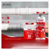 push-on glue 100g grey with 1m white tape