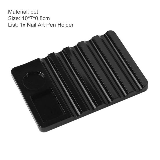 Yousheng Подставка-органайзер для маникюрных ручек Изысканный DIY Легкий 7 слотов Подставка для кистей для нейл-арта для женщин