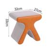 Nordic Shoes Changing Stool Doorway Living Room Creative Cloth Technology Short Stool Light Luxury Dressing Room Small Stools