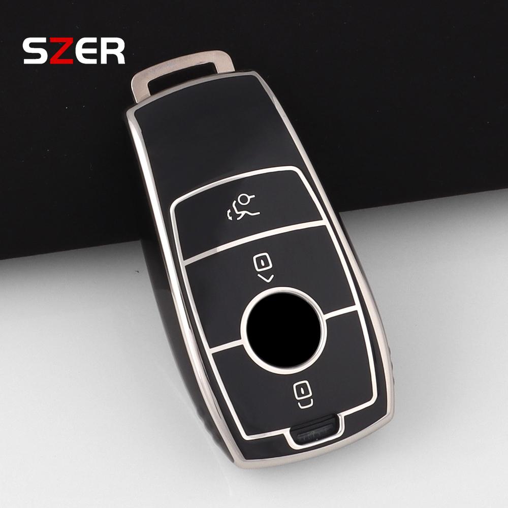 Новый ТПУ чехол-сумка для автомобильного ключа для Mercedes Benz A C E S G Class Glc Cle Cla Glb Gls W177 W205 W213 W222 X167 Amg Брелок
