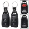 Durable 1/2/3/4 Button Supplies Remote Key Case Automotive Key Key Shell Car Key Shell