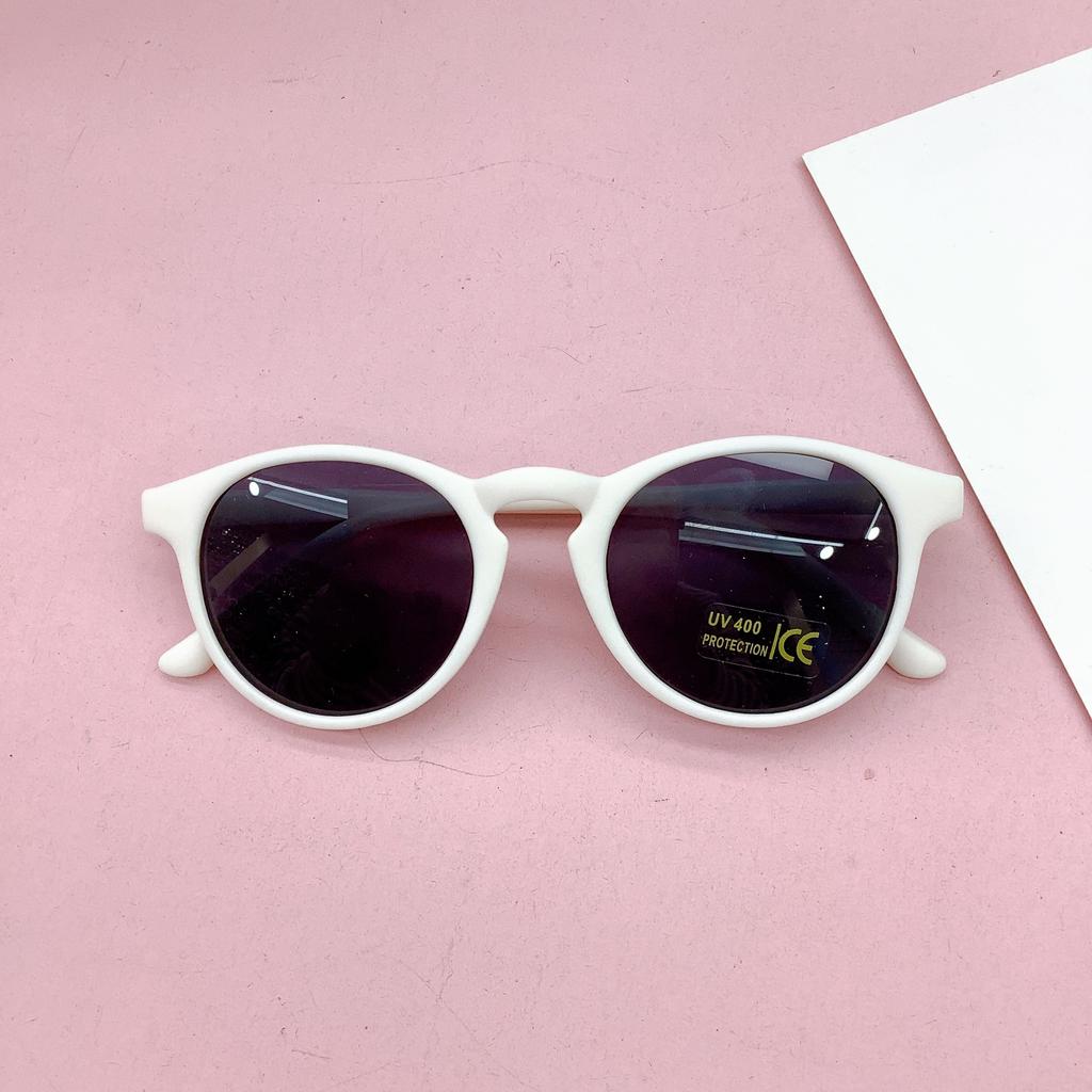 Ретро мода конфетный цвет детские солнцезащитные очки для путешествий вогнутая форма носить защитные очки для глаз солнцезащитный козырек УФ-защита очки Tide