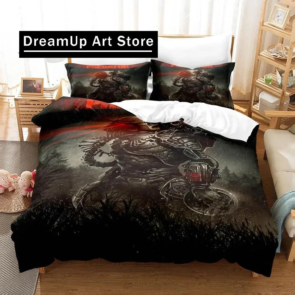 3D Print The Predator Bedding Set Single Twin Full Queen King Size Bed Aldult Kid Bedroom Duvetcover Sheet Bed
