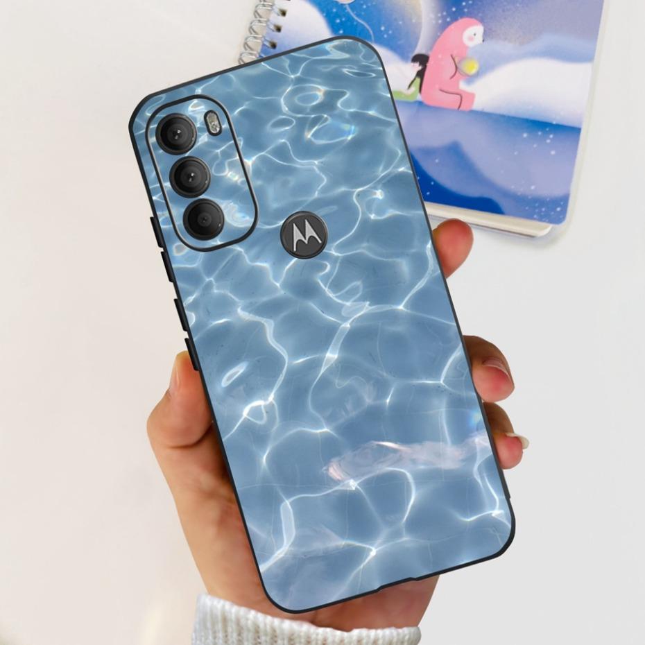 Lovely Printing Case For Motorola Moto G71 5G Soft TPU Black Silicone Back Cover For MOTO G71 G 71 5G XT2169-1 Phone Cases