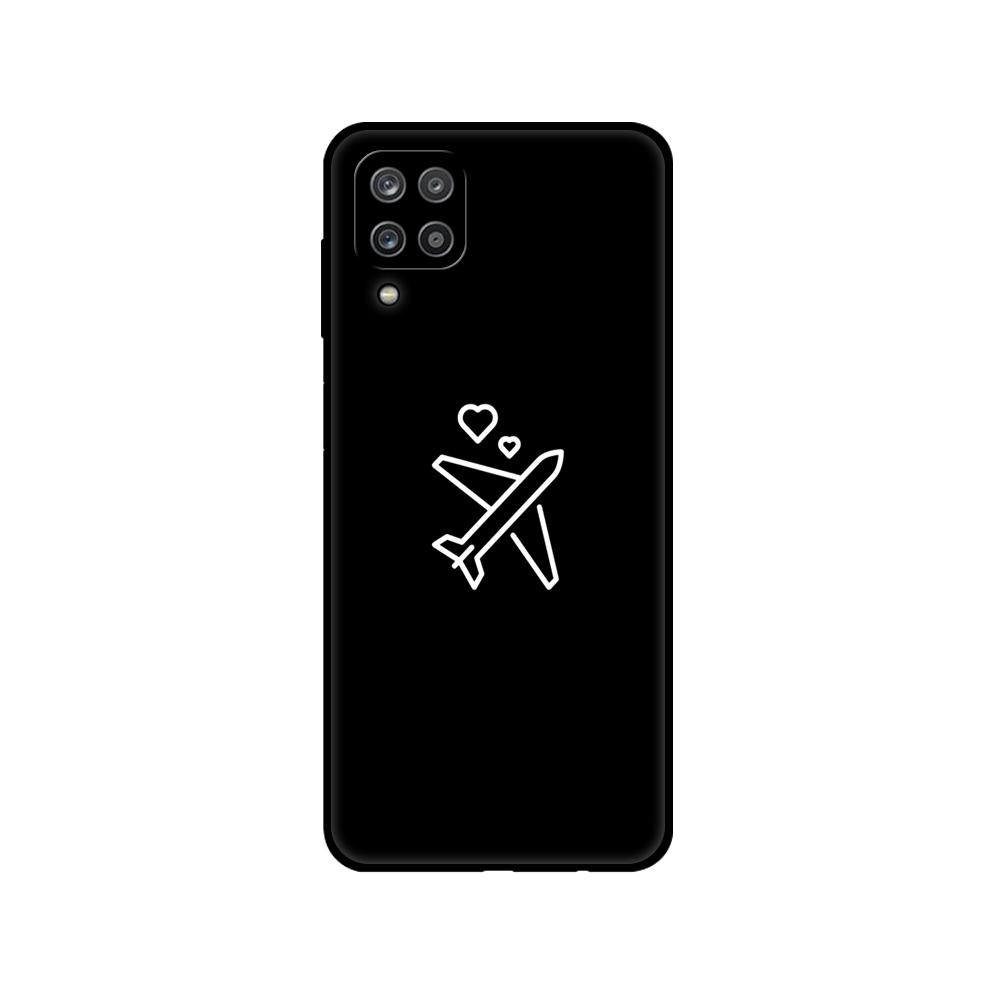 Мягкий силиконовый чехол для Samsung A12, чехол для телефона Samsung Galaxy A12, GalaxyA12 A 12 SM-A125F a125, бампер 6,5 дюйма; черный чехол из ТПУ