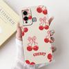 For Infinix Hot 12 Play Case Silicone Cute Fashion Butterfly Love Painted For Cover Inifnix Hot 12 Play Phone Case X6816 X6816C