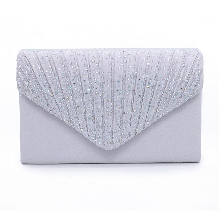 Женский клатч со стразами