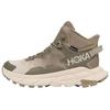 HOKA ONE ONE Удобные Универсальные Амортизирующие Прочные Ботинки для Хайкинга Средней Высоты Мужские Ботинки для Хайкинга Коричневые 1123165-DEGG