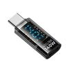 Цифровой дисплей USB C удлинитель-адаптер, 140 Вт быстрая зарядка, поддержка передачи данных 40 Гбит/с для смартфонов, планшетов, ноутбуков