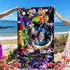 DRAGON BALL Print Beach Towel, Versatile Lightweight Absorbent Beach Towel for Pool Surf Yoga Bathroom, Perfect Birthday Holiday Gift