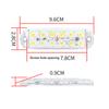 Car Strobe Warning Light 12 Led Grille Flashing Lightbar Signal Lamp 5 Colors Choose for Truck Police   Traffic Light 12V - 24V