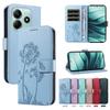 Магнитный ударопрочный кожаный чехол-книжка для Xiaomi Poco M8 Pro M8 M7 Pro M6 M4 M3 Pro 4G 5G Dandelion Кошелек Флип-чехол Funda
