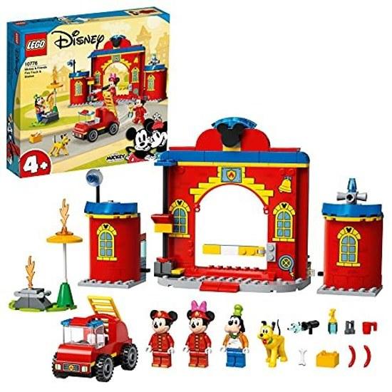 LEGO Друзья Микки Пожарная станция 10776 Конструктор Подарок Спасение Животных Мальчики Девочки 4+ лет