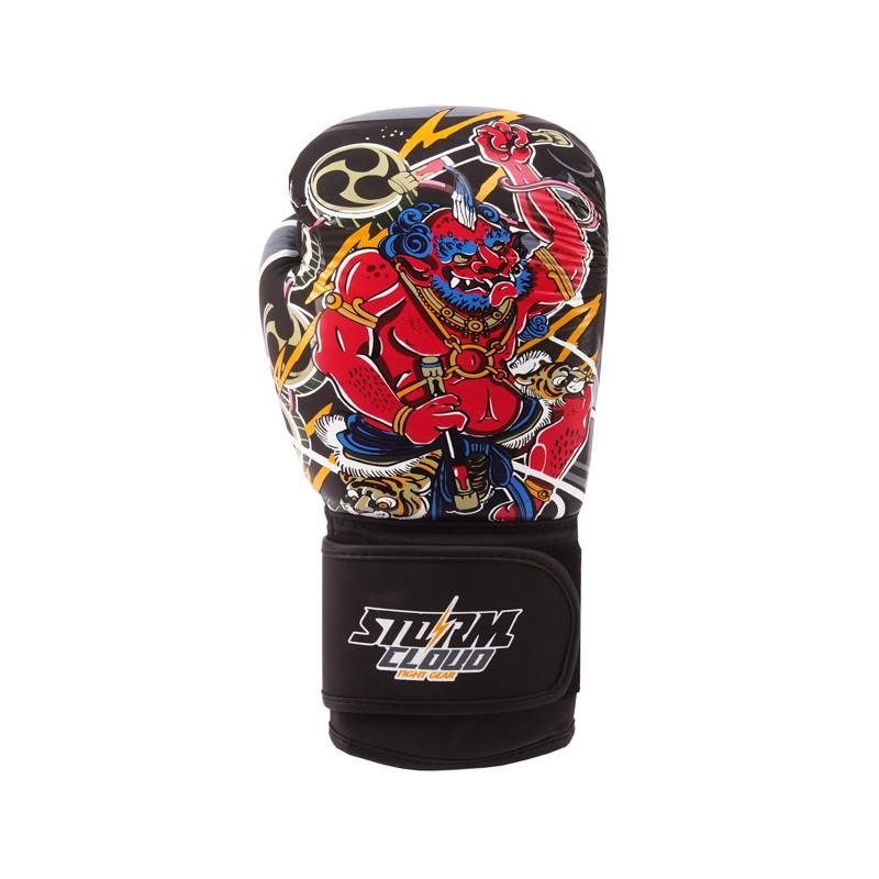 StormCloud Boxing Pro Daisho FUJIN & RAIJIN 16oz Genuine Leather Boxing Gloves