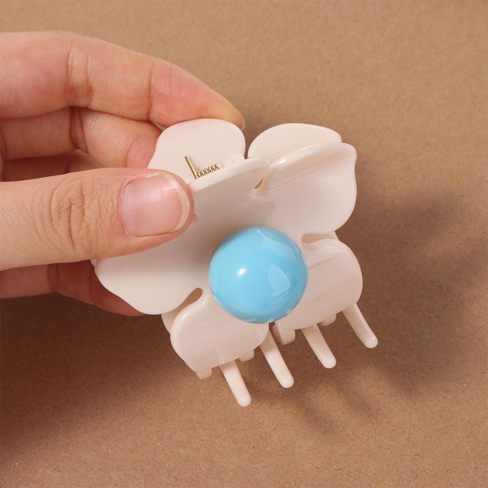 Hairpin Flower Hair Claw Plastic Plastic Shark Clip Creative Hair Crab Clip Vacation