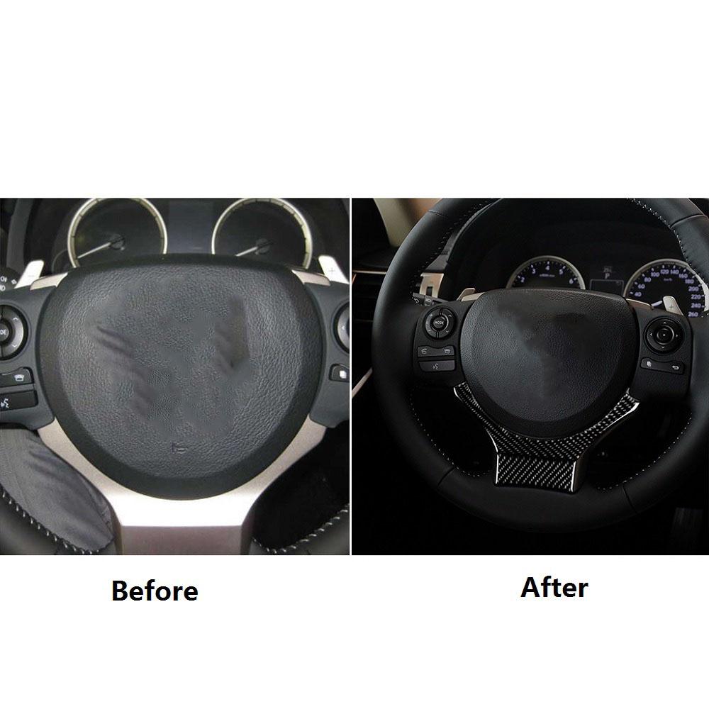 Накладка на панель рулевого колеса из углеродного волокна для LEXUS IS250 IS300 IS350 2014-18