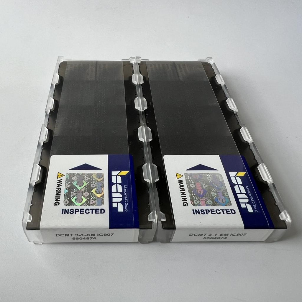 ISCAR / DCMT11T304-SM IC907 / Промышленные сменные твердосплавные пластины 10 шт.