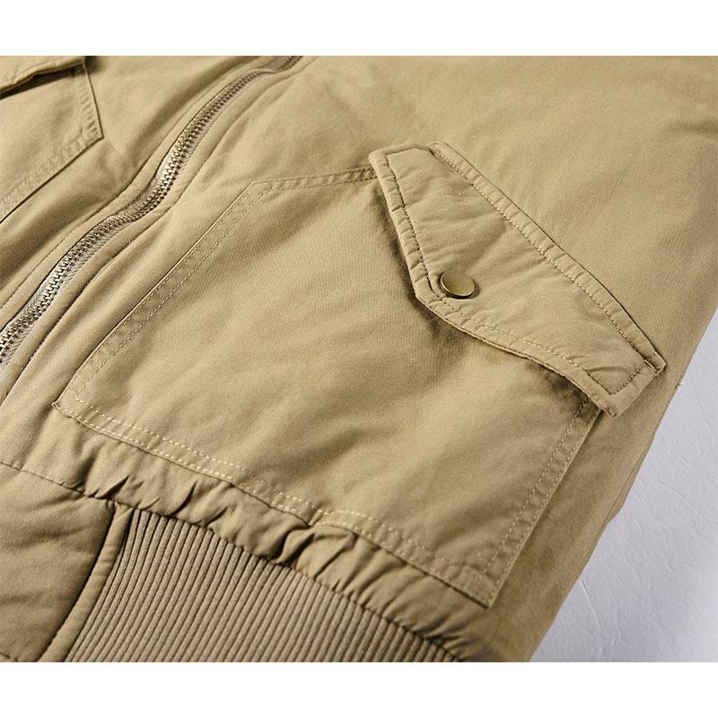 Осенне-зимняя мужская куртка на хлопковой подкладке, стеганая куртка больших размеров, зимняя летная куртка, ветрозащитное сохраняющее тепло пальто