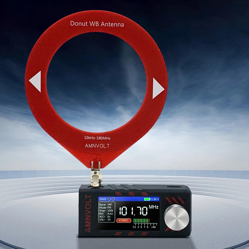 Портативный радиоприемник SI4732 на все диапазоны 0,5-108 МГц DSP ESP-32-S3 LSB USB AM FM FM/AM радио с антенной КВ СВ ДВ УКВ радио