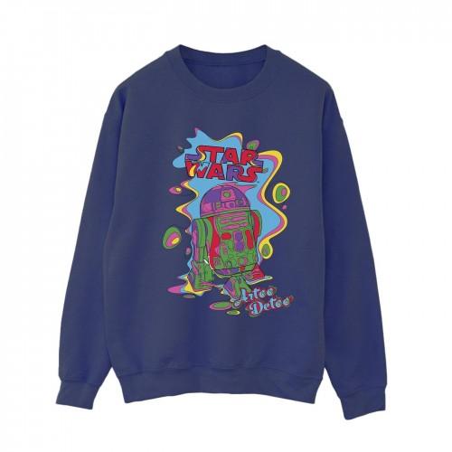 Star Wars Womens/Ladies R2D2 Pop Art Sweatshirt