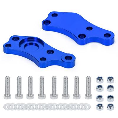 Алюминиевая заготовка T-6061, адаптер блокировки рулевого управления, увеличивающий угол поворота около + 25%, тюнинговый комплект для Toyota JZX100 Lexus IS200 IS300