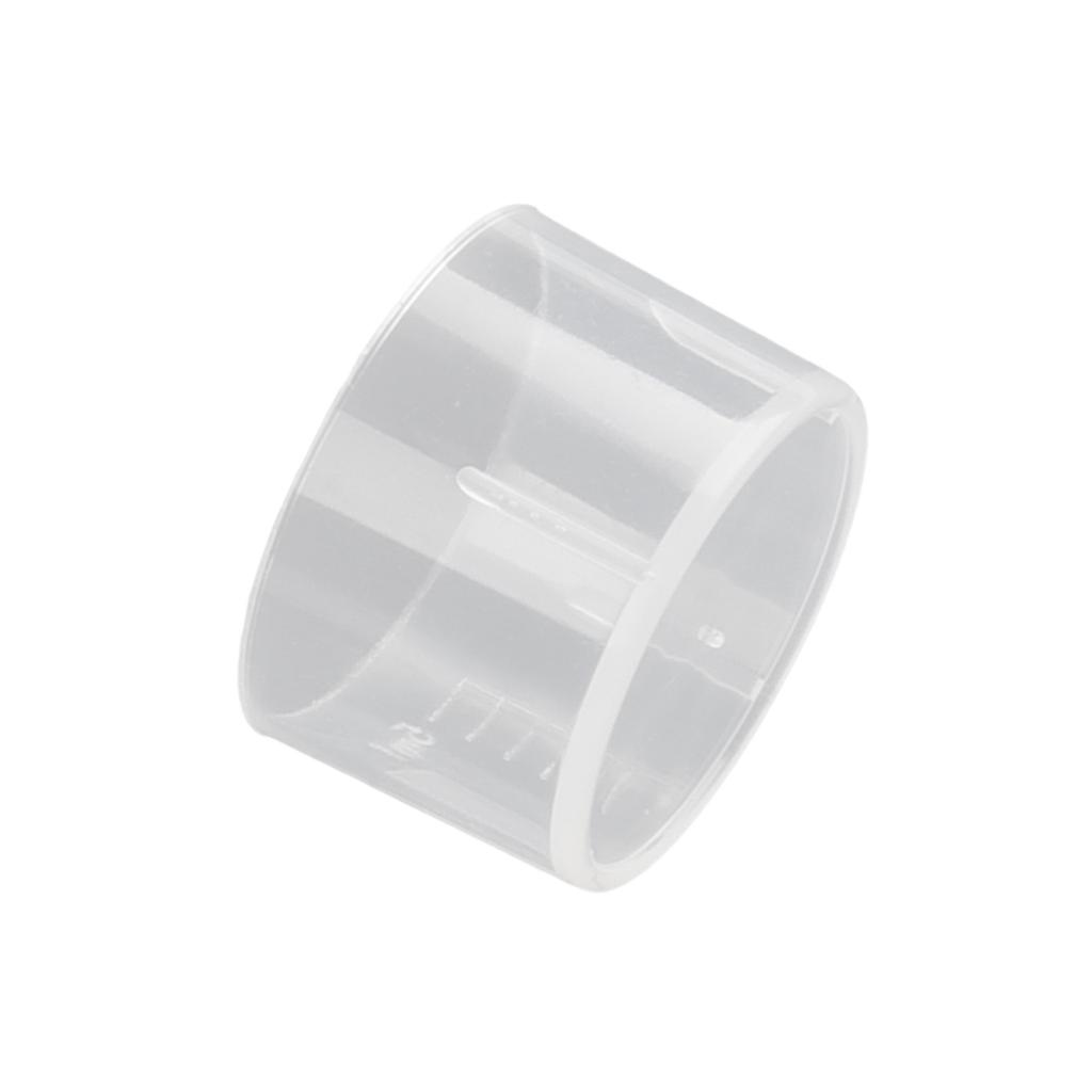 100 шт. Пластиковые мерные стаканчики 5 мл для проектов по искусству и ремеслу, новые