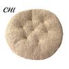 Extra Thick Cushion Seat Round Futon Design Furry Short Plush Surface Warm Chair Floor Anti-Slip Solid Color