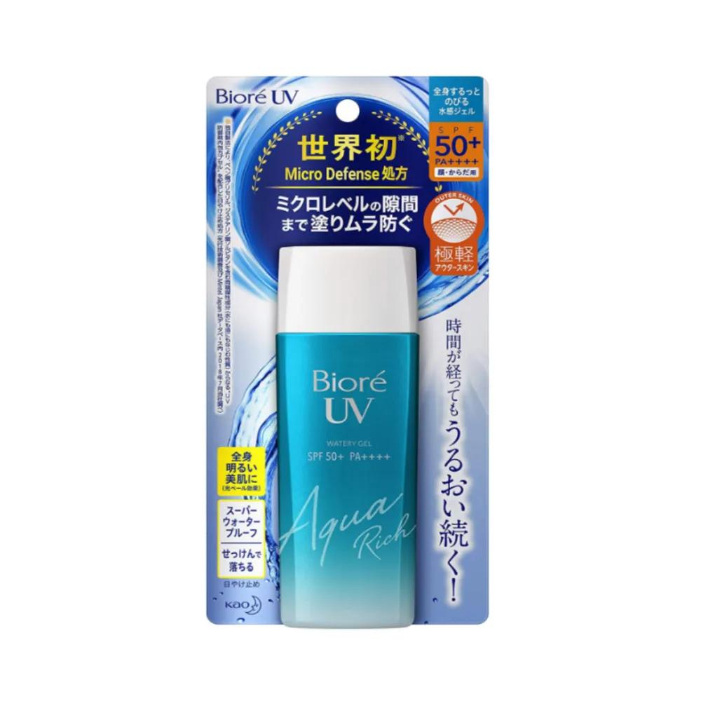 Biore Sun Face Cream Aqua Rich Watery Gel 90ml