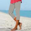 Women's Elastic Waist Pants Skinny Beach Pants