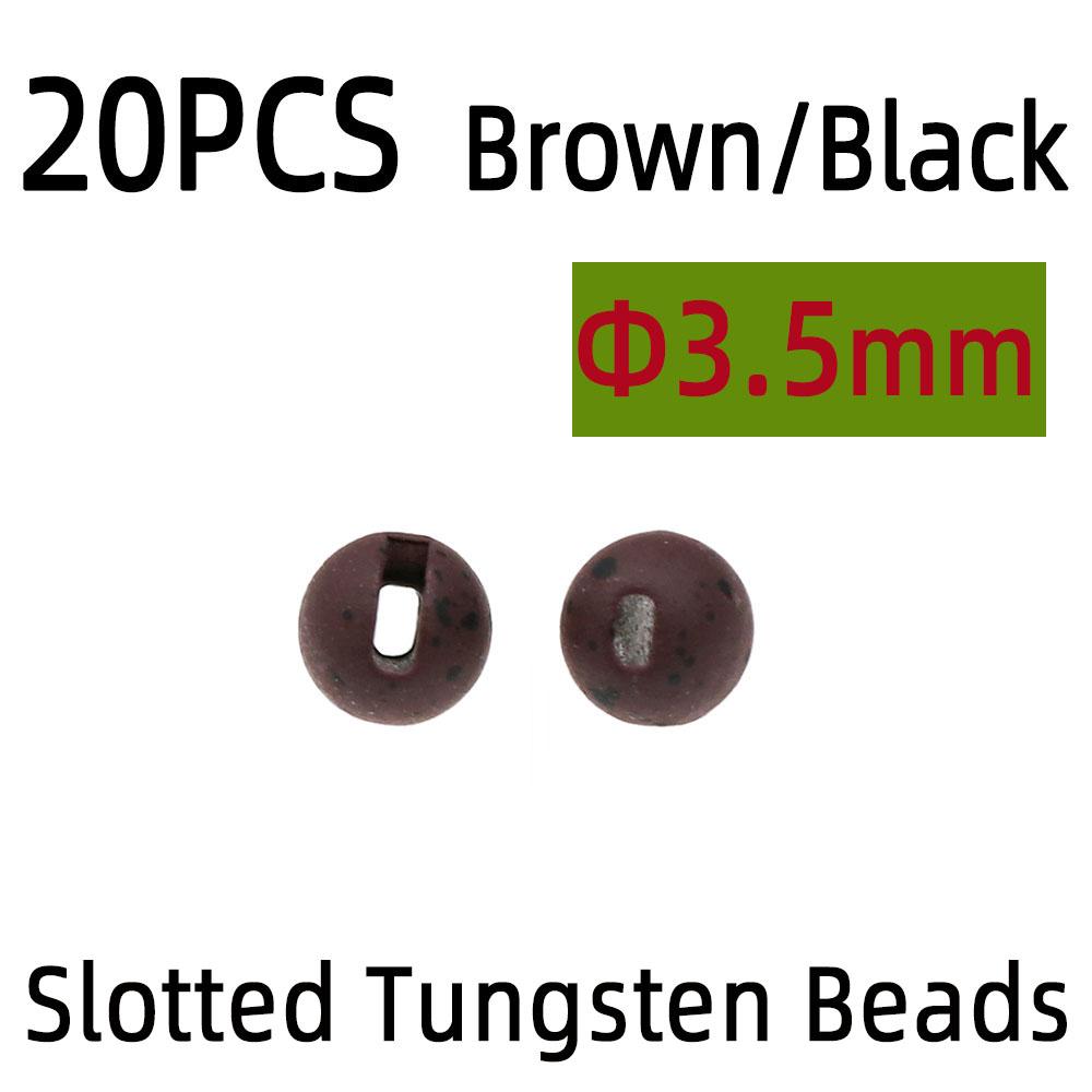 20 шт. металлических прорезных вольфрамовых бусин с точечными глазами для ловли нахлыстом, вольфрамовая головка бусины для джиг-головки, материал для вязания мушек