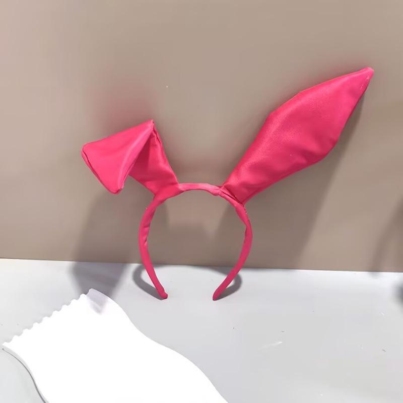 Rabbit Ears Suit Headband Bunny Headband Easter Party Halloween Prom Headbuckle