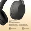Беспроводные Bluetooth 5.4 наушники накладные игровая гарнитура с поворотным микрофоном наушники для колл-центра AUX IN проводные