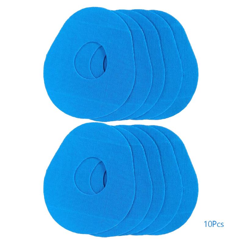 5/10 шт. Клейкие пластыри для датчиков глюкозы крови – Дышащая, надежная и долговечная защита для использования на открытом воздухе