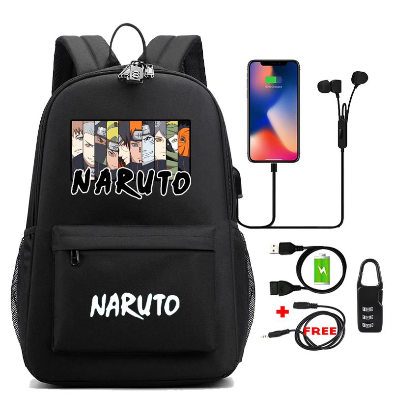 Рюкзак в стиле аниме «Снова в школу», рюкзак, студенческий школьный рюкзак для мужчин и женщин, USB-рюкзак для отдыха, дорожный рюкзак для подростков, сумки для мальчиков и девочек